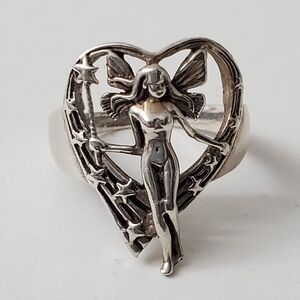 ‘Celestial Enchantress’ Sterling Silver 925 Ring